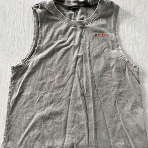 Merrell Gray Tank with Orange Logo